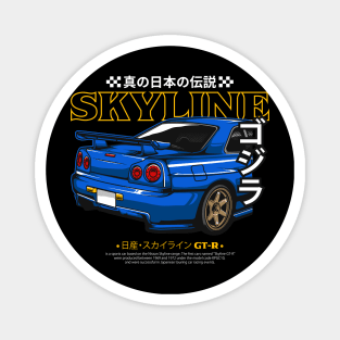 Skyline R34 Magnet